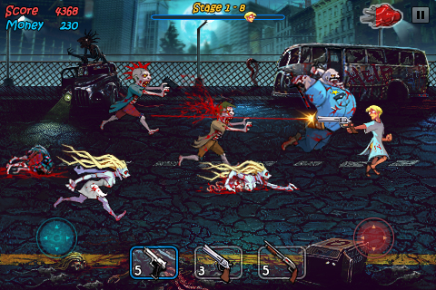 Zombie Shock Lite free app screenshot 2