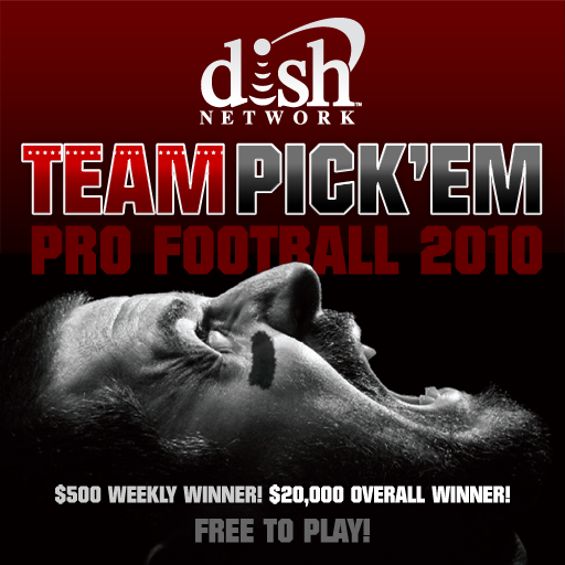 free Dish Network NFL Team Pick'Em Sweepstakes 2010 iphone app