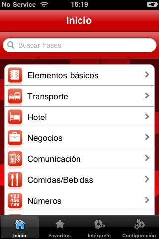 iLingua Russian Spanish Phrasebook free app screenshot 3