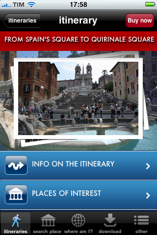 The best itinerarie self for discovering Rome free app screenshot 3