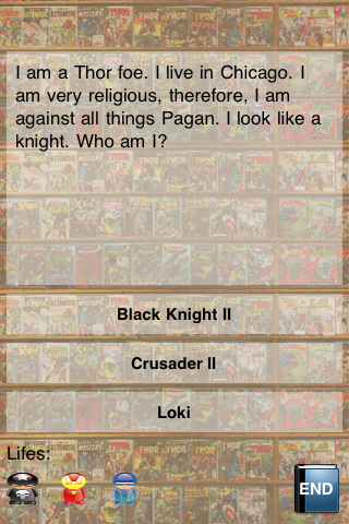 The Comic Trivia Universe free app screenshot 2