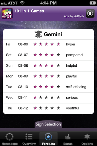 Today's Horoscope by Kelli Fox free app screenshot 4