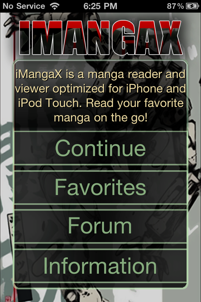 i Manga X Free + (Manga web browser) free app screenshot 2