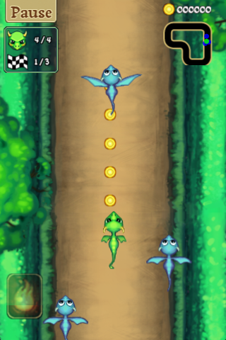 Dragon Dash - Dragon Racing, Action and Adventure Game! free app screenshot 4