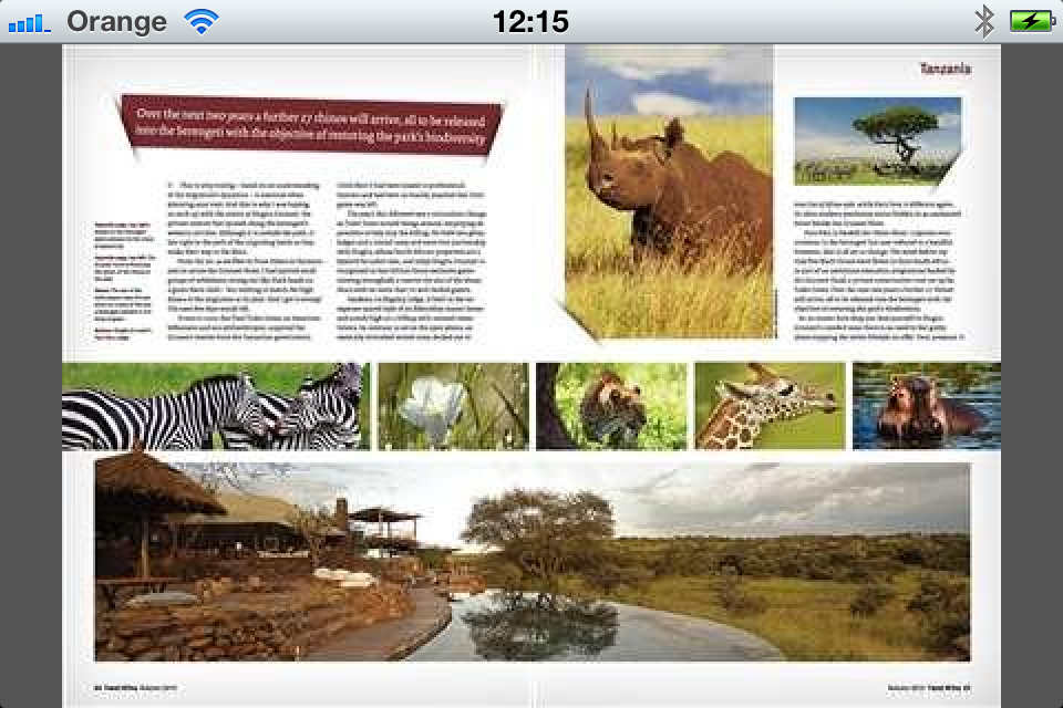 Travel Africa Magazines free app screenshot 3