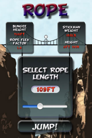 Bungee Stickmen - Classic Edition {FREE} free app screenshot 3