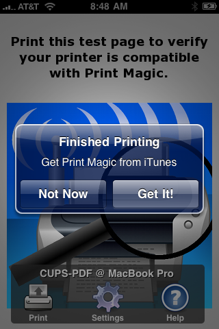 Printer Test for Print Magic free app screenshot 3