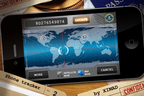 Phone tracker HD free app screenshot 1