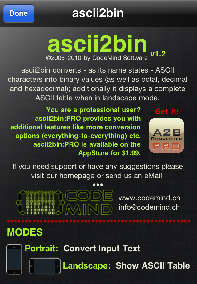 ascii2bin free app screenshot 4