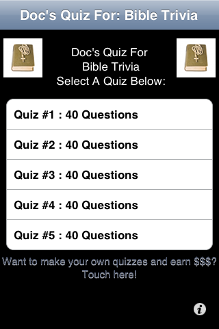 Bible Trivia and Games - Christian Family.