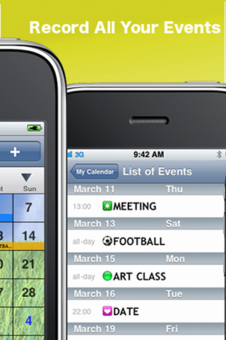 PocketLife Calendar free app screenshot 4