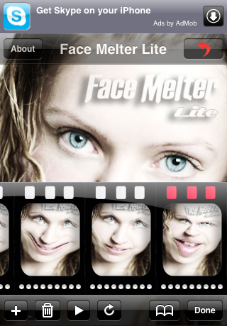 Face Melter Lite free app screenshot 2