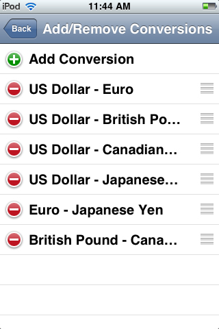 Currency Calculator Lite free app screenshot 4