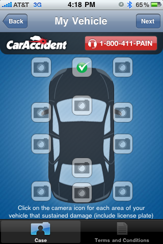 Car Accident free app screenshot 2