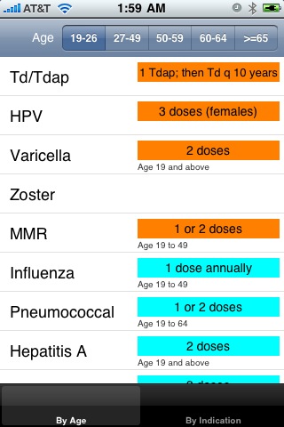 STAT Adult Immunization free app screenshot 3