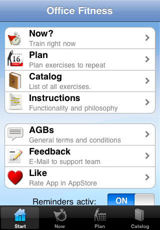 Office-Fit free app screenshot 2