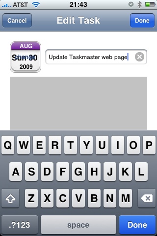 Taskmaster - A Simple ToDo List free app screenshot 2