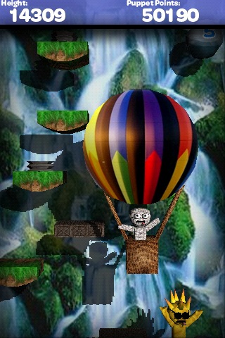 Puppet Jump 3D Lite (bluetooth multiplayer) free app screenshot 3