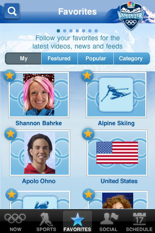 NBC Olympics on AT&T free app screenshot 3
