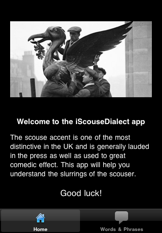 iScouseDialect free app screenshot 1