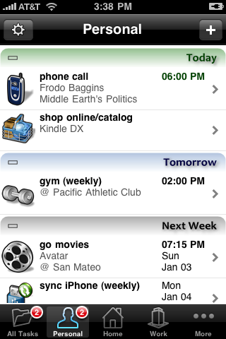Home&Work Lite free app screenshot 1