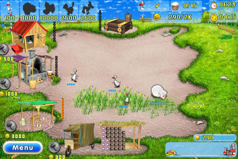 Farm Frenzy Lite free app screenshot 1