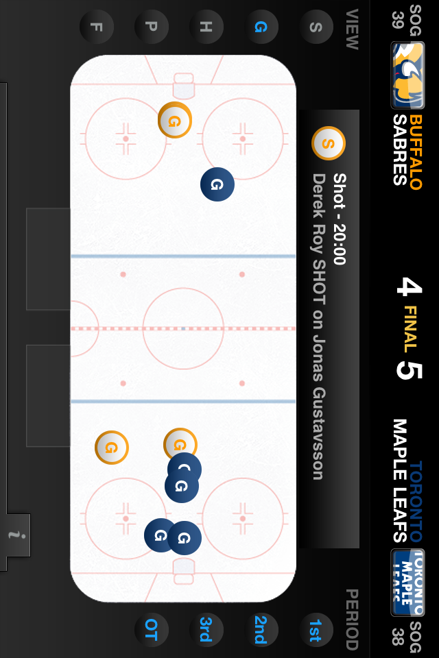 NHL GameCenter 2010 free app screenshot 2