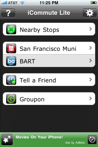 iCommute SF Lite free app screenshot 3