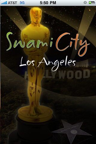 SwamiCity Los Angeles free app screenshot 1