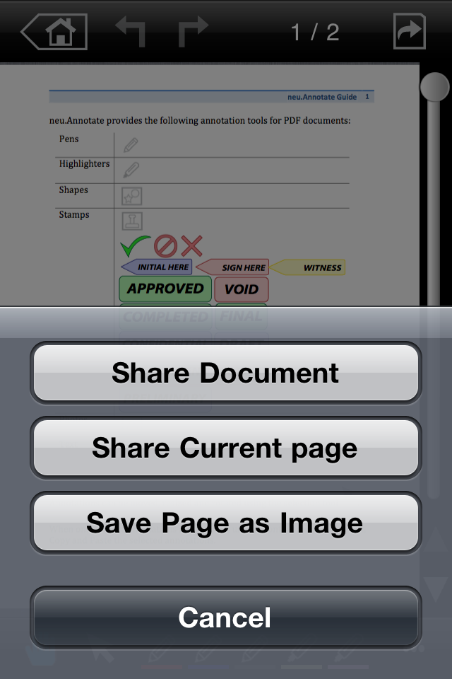 neu.Annotate PDF free app screenshot 3