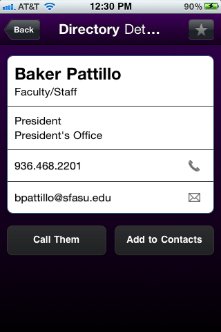 Stephen F. Austin State University free app screenshot 3