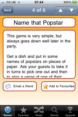 Best Party Games - Lite free app screenshot 3