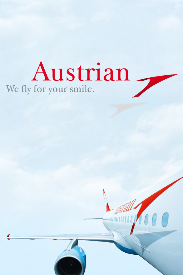 Austrian Airlines free app screenshot 1