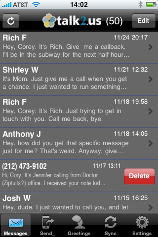 talk2.us free app screenshot 1