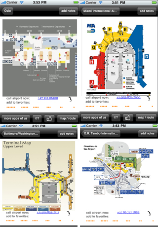 airport-maps free app screenshot 4