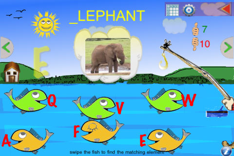 Fishing Toddler Lite (4 learning games in 1) free app screenshot 2