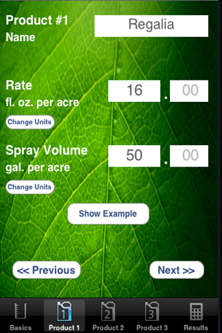 Mobile Ag Tank Mix Calculator free app screenshot 1