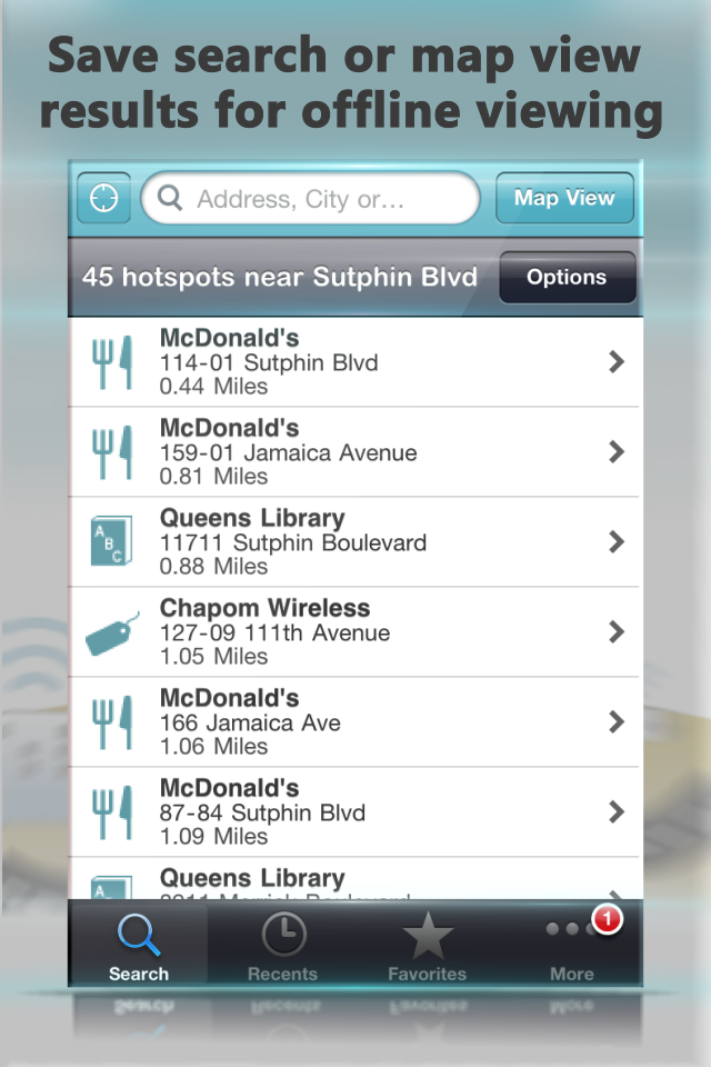 Free Wi-Fi Finder free app screenshot 3