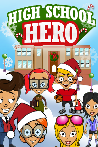 High School Hero Xmas! free app screenshot 1