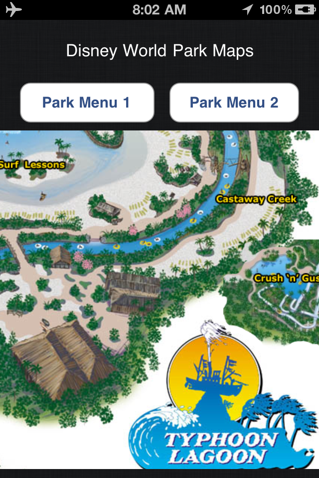 Disney World Park Maps by MyAppleSin free app screenshot 3