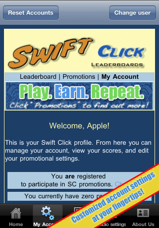 Swift Click free app screenshot 4