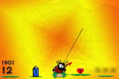 Frog vs Insects free app screenshot 1