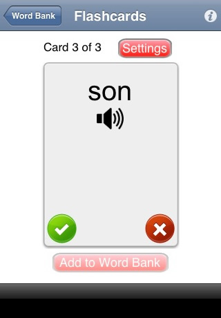 Learn Spanish Vocabulary - Free WordPower free app screenshot 4