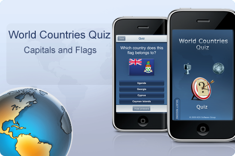 World Countries Quiz - Capitals and Flags free app screenshot 1