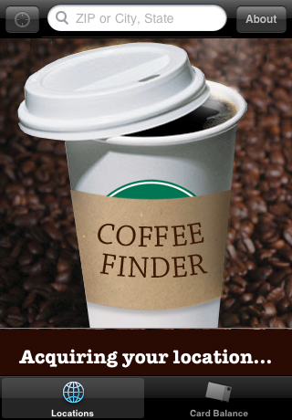 Coffee Finder free app screenshot 1