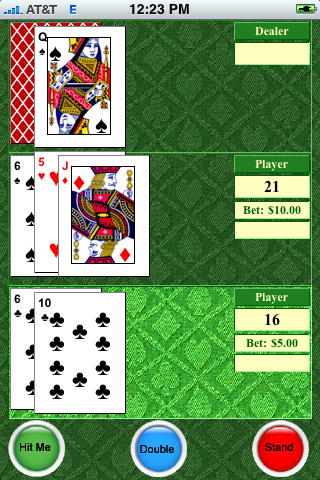 Blackjack on myHIP