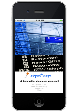 airport-maps free app screenshot 1