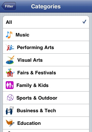 Events Finder free app screenshot 3