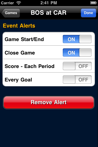 ScoreMobile iPhone Edition free app screenshot 3