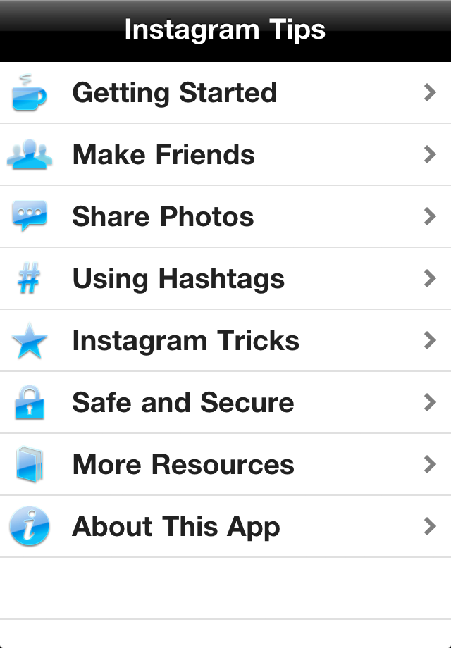 Instagram Tips free app screenshot 1